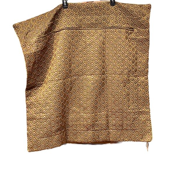 HIEnd Accents Santa Fe Bianca Euro Shams, Set Of 2, 27”x27”, NWT Textured Browns - Picture 5 of 8
